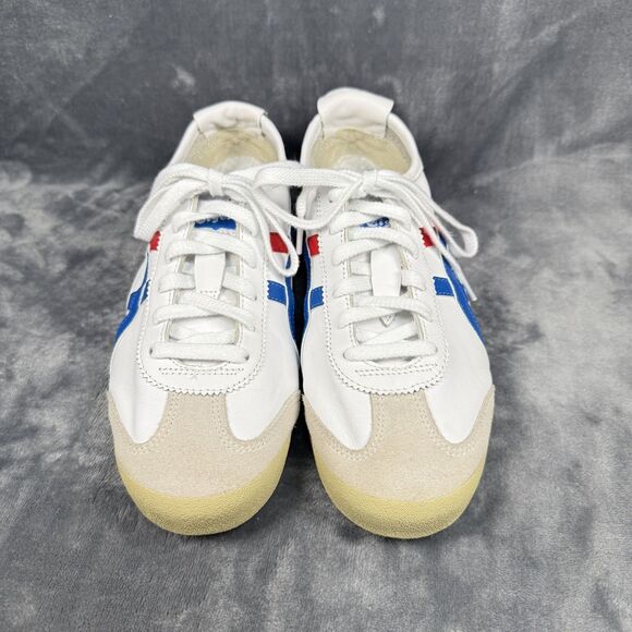 ASICS Onitsuka Tiger Mexico 66 Red White Blue Shoes US Size 8.5 EU Size 39.5 - Picture 3 of 8